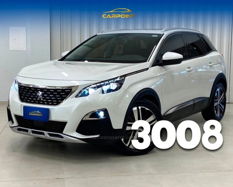 3008 1.6 griffe thp 16v gasolina 4p automatico 2018 caxias do sul
