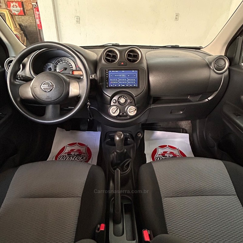 MARCH 1.0 S 16V FLEX 4P MANUAL - 2014 - VACARIA