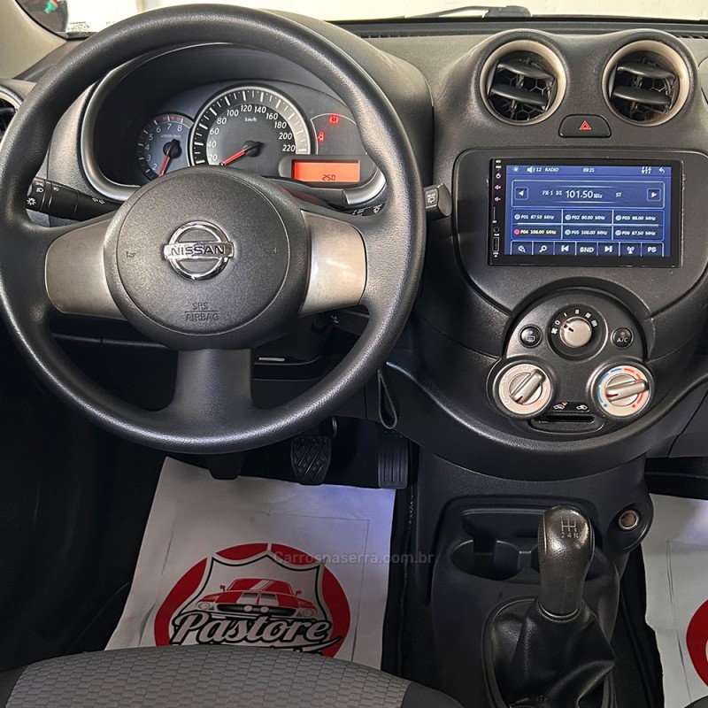 MARCH 1.0 S 16V FLEX 4P MANUAL - 2014 - VACARIA