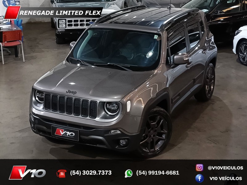 renegade 1.8 16v flex limited 4p automatico 2019 caxias do sul