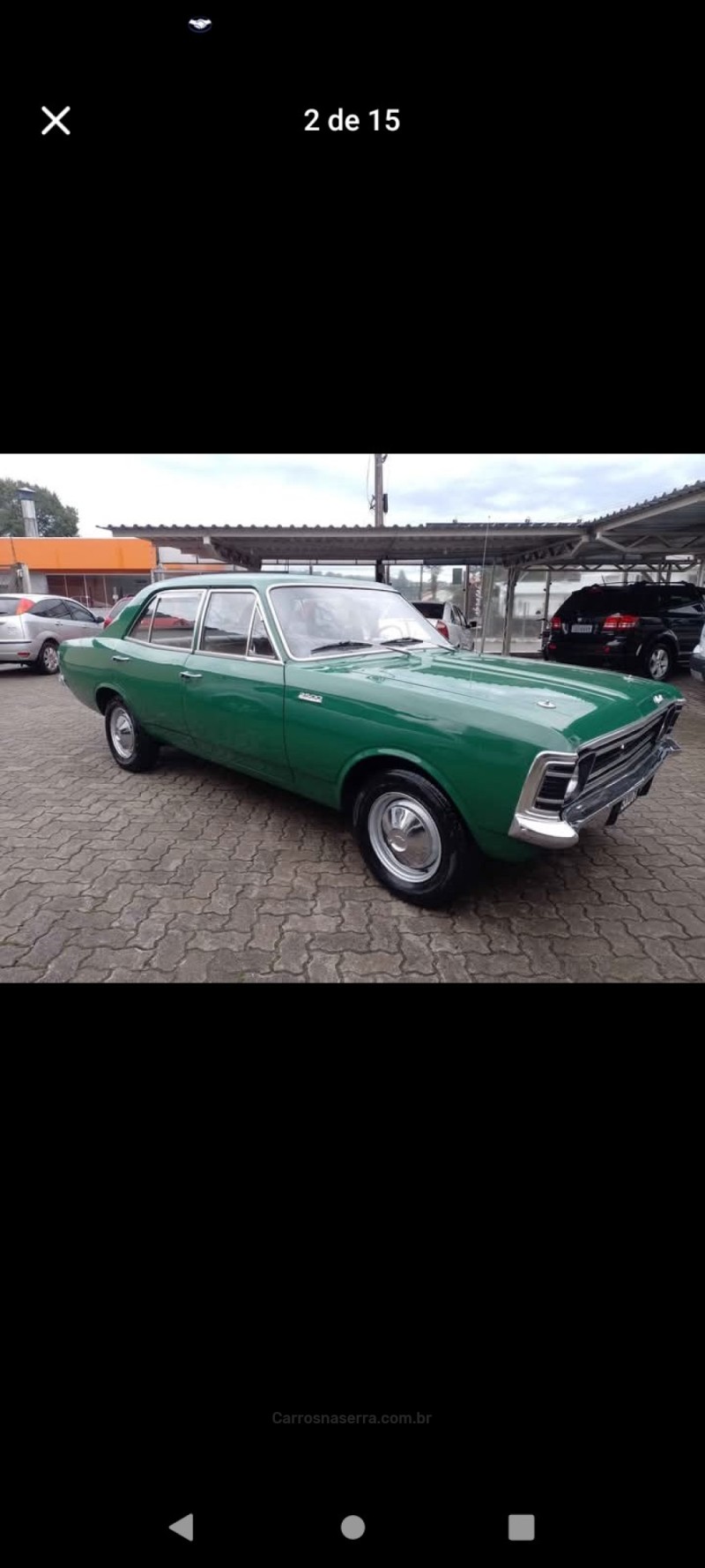 OPALA 2.5 ESPECIAL 8V GASOLINA 4P MANUAL - 1971 - BENTO GONçALVES