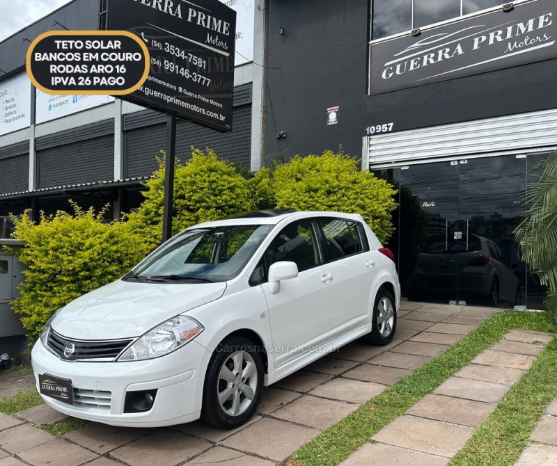 tiida 1.8 sl 16v gasolina 4p automatico 2013 caxias do sul