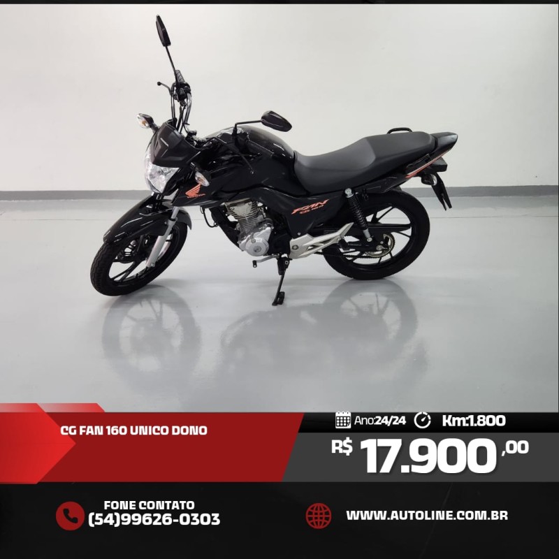 cg 160 fan esdi 2024 bento goncalves