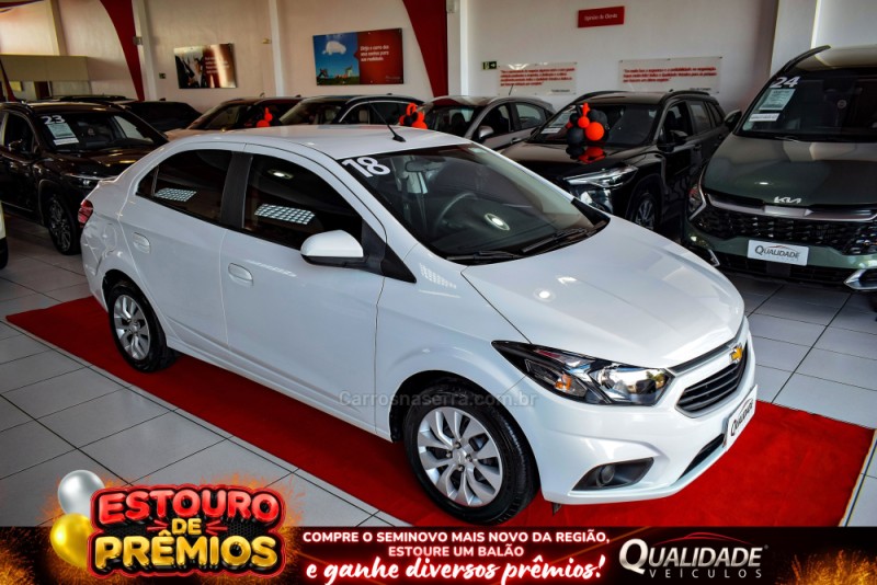 prisma 1.4 mpfi lt 8v flex 4p automatico 2018 santa cruz do sul