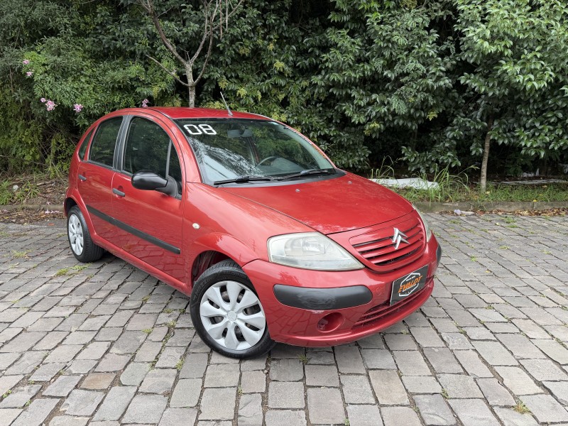 C3 1.6 I GLX 16V FLEX 4P MANUAL - 2008 - CAXIAS DO SUL
