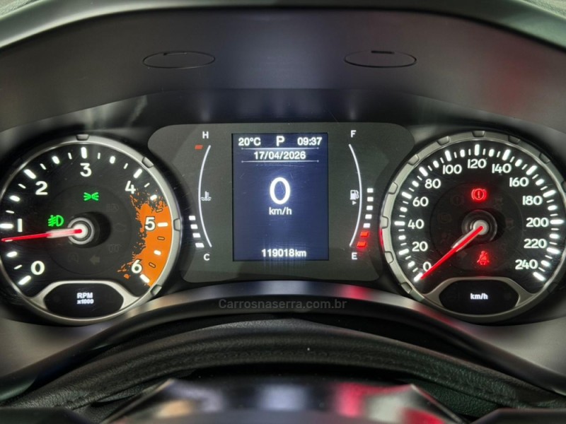 RENEGADE 2.0 16V TURBO DIESEL LONGITUDE 4P 4X4 AUTOMÁTICO - 2018 - NOVA PRATA