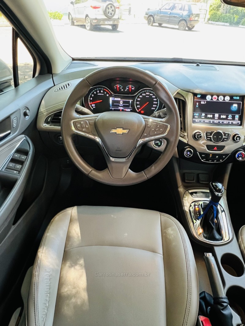 CRUZE 1.4 TURBO LTZ SPORT6 16V FLEX 4P AUTOMÁTICO - 2018 - NOVA PRATA