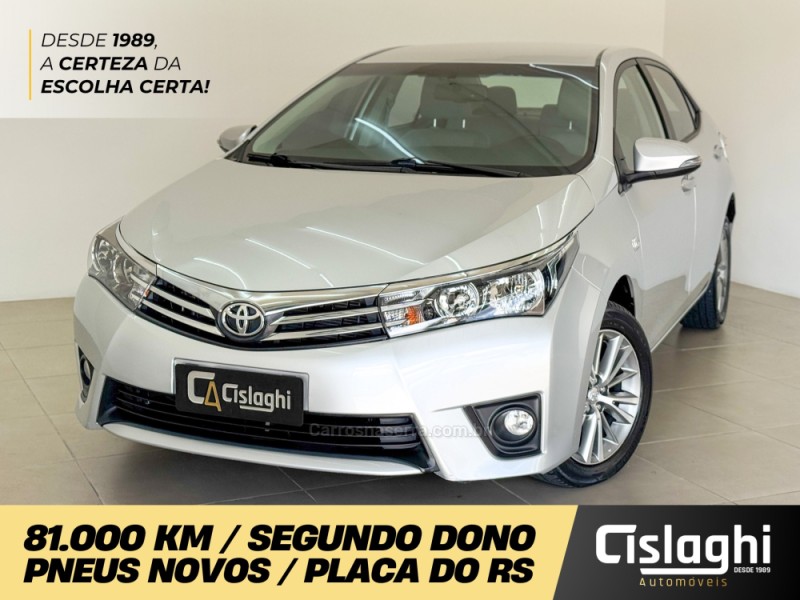 COROLLA 2.0 XEI 16V FLEX 4P AUTOMÁTICO