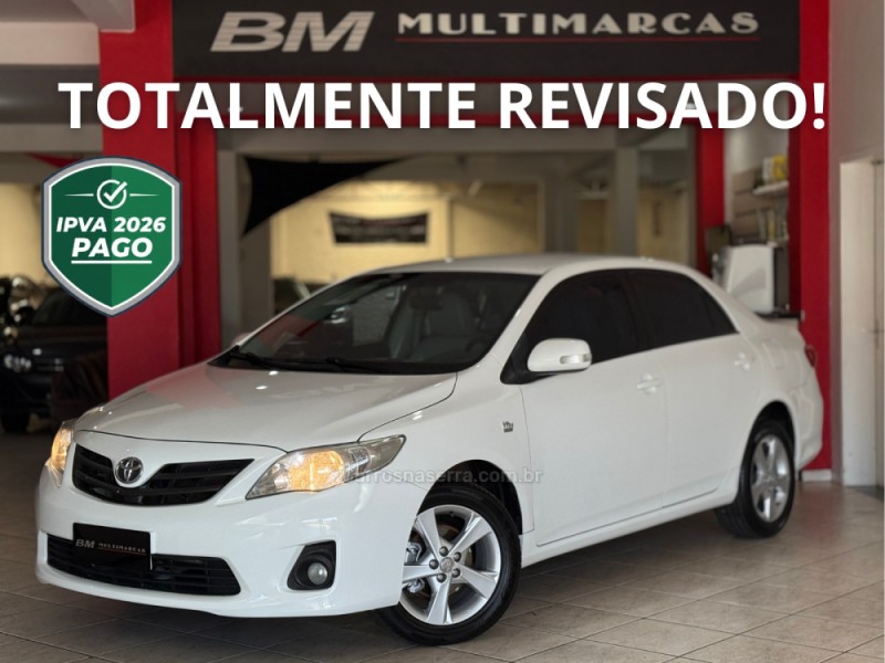 corolla 2.0 xei 16v flex 4p automatico 2013 guapore