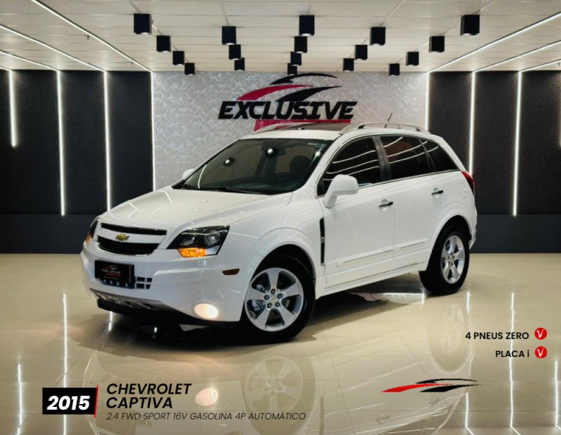 captiva 2.4 fwd sport 16v gasolina 4p automatico 2015 caxias do sul