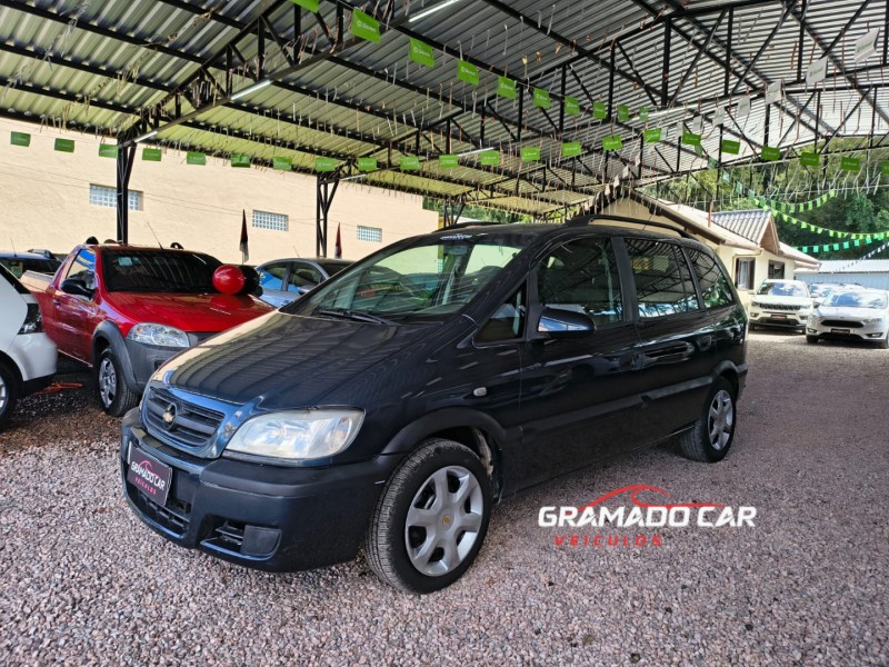 zafira 2.0 mpfi expression 8v flex 4p automatico 2009 canela