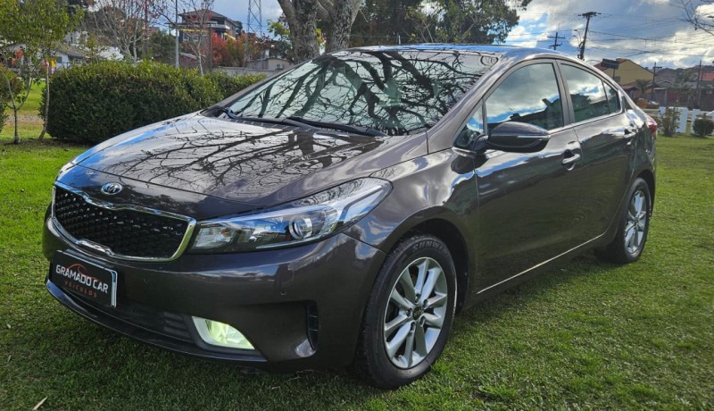 cerato 1.6 sx 16v flex 4p automatico 2017 canela