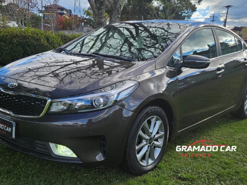 cerato 1.6 sx 16v flex 4p automatico 2017 canela