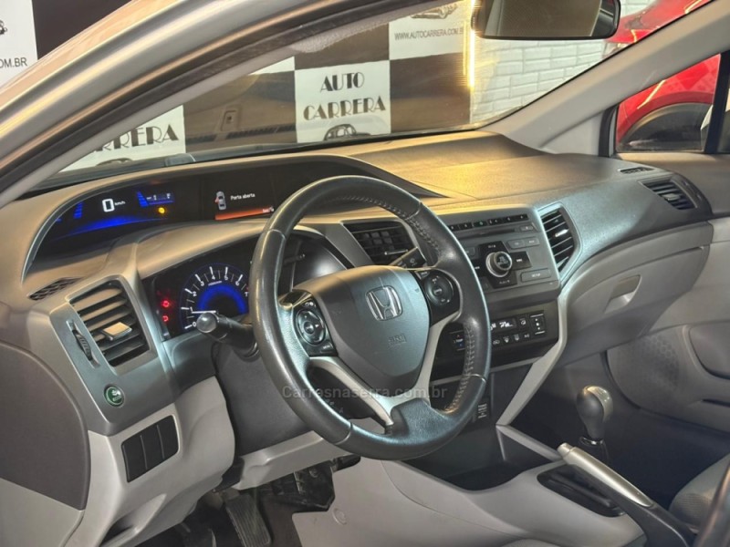 CIVIC 1.8 LXS 16V FLEX 4P MANUAL - 2014 - NOVO HAMBURGO