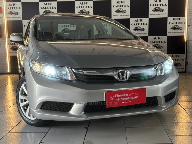 CIVIC 1.8 LXS 16V FLEX 4P MANUAL - 2014 - NOVO HAMBURGO