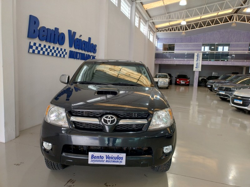 hilux 3.0 srv 4x4 cd 16v turbo intercooler diesel 4p automatico 2008 bento goncalves