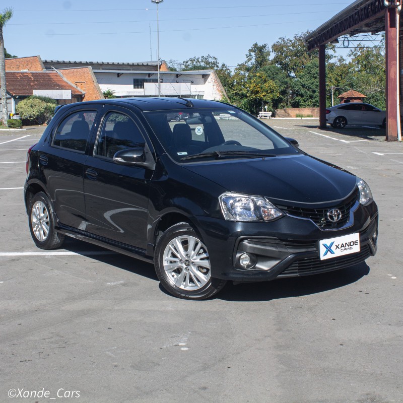 etios 1.5 platinum 16v flex 4p automatico 2018 flores da cunha