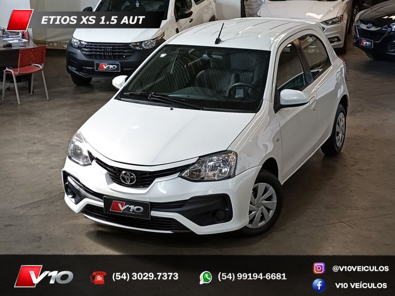etios 1.5 xs 16v flex 4p automatico 2018 caxias do sul