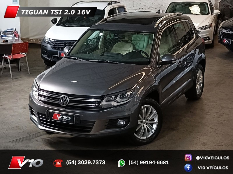 tiguan 2.0 tsi 16v turbo gasolina 4p tiptronic 2012 caxias do sul