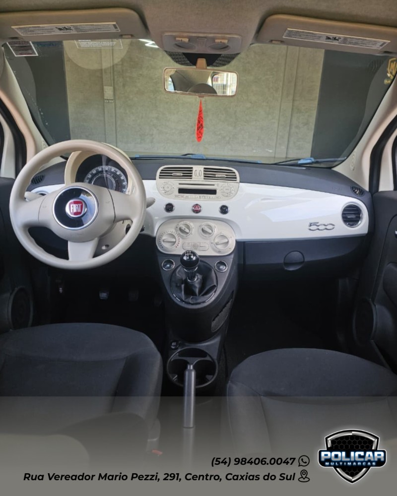 500 1.4 CULT 8V FLEX 2P MANUAL - 2012 - CAXIAS DO SUL