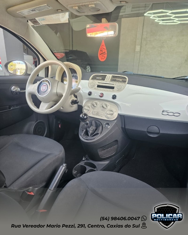 500 1.4 CULT 8V FLEX 2P MANUAL - 2012 - CAXIAS DO SUL