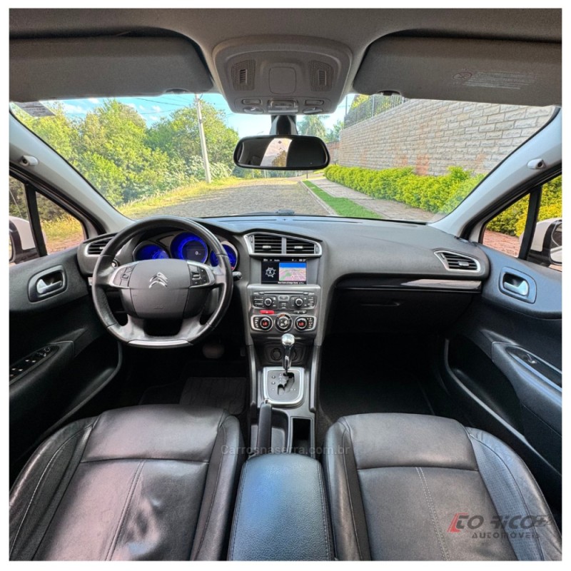 C4 LOUNGE 1.6 EXCLUSIVE 16V TURBO GASOLINA 4P AUTOMÁTICO - 2014 - CAMPO BOM