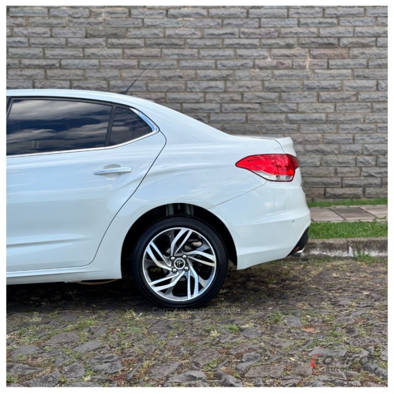 C4 LOUNGE 1.6 EXCLUSIVE 16V TURBO GASOLINA 4P AUTOMÁTICO - 2014 - CAMPO BOM