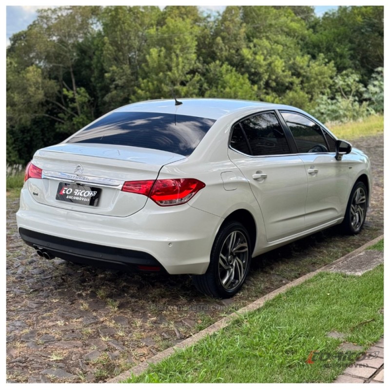 C4 LOUNGE 1.6 EXCLUSIVE 16V TURBO GASOLINA 4P AUTOMÁTICO - 2014 - CAMPO BOM