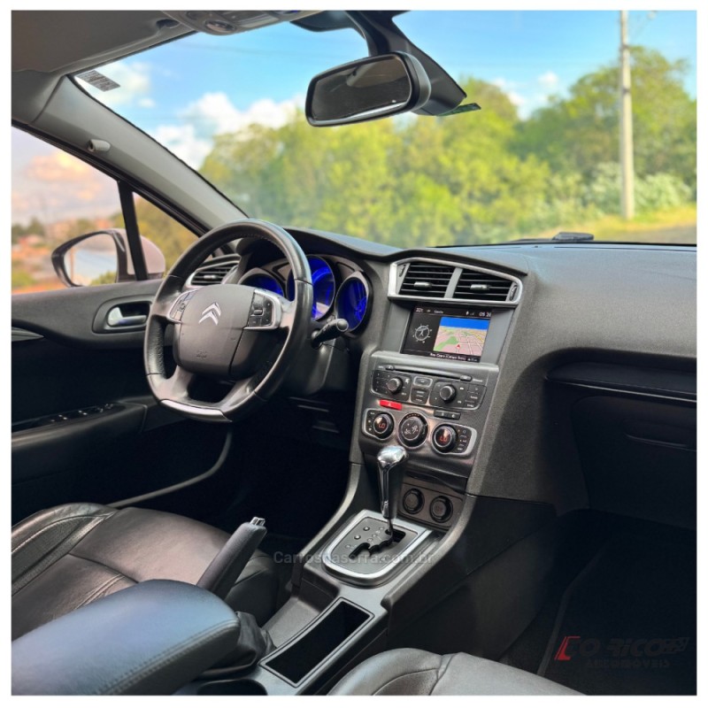 C4 LOUNGE 1.6 EXCLUSIVE 16V TURBO GASOLINA 4P AUTOMÁTICO - 2014 - CAMPO BOM