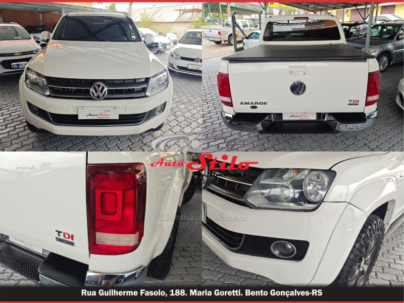 AMAROK 2.0 HIGHLINE 4X4 CD 16V TURBO INTERCOOLER DIESEL 4P AUTOMÁTICO - 2012 - BENTO GONçALVES