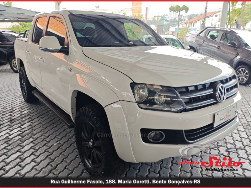 AMAROK 2.0 HIGHLINE 4X4 CD 16V TURBO INTERCOOLER DIESEL 4P AUTOMÁTICO - 2012 - BENTO GONçALVES