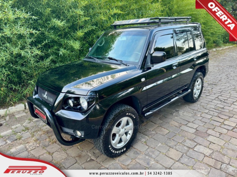 pajero tr4 2.0 4x4 16v 131cv gasolina 4p manual 2007 nova prata