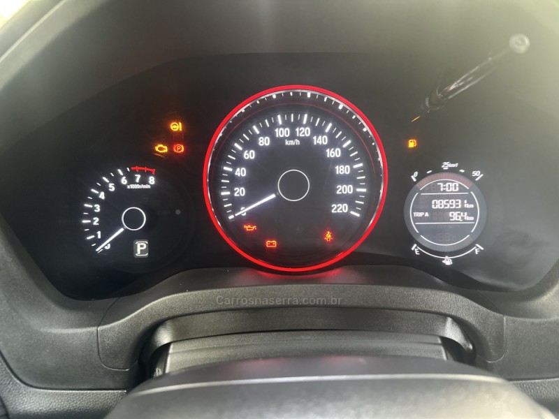 HR-V 1.8 16V FLEX LX 4P AUTOMÁTICO - 2016 - NOVA PRATA