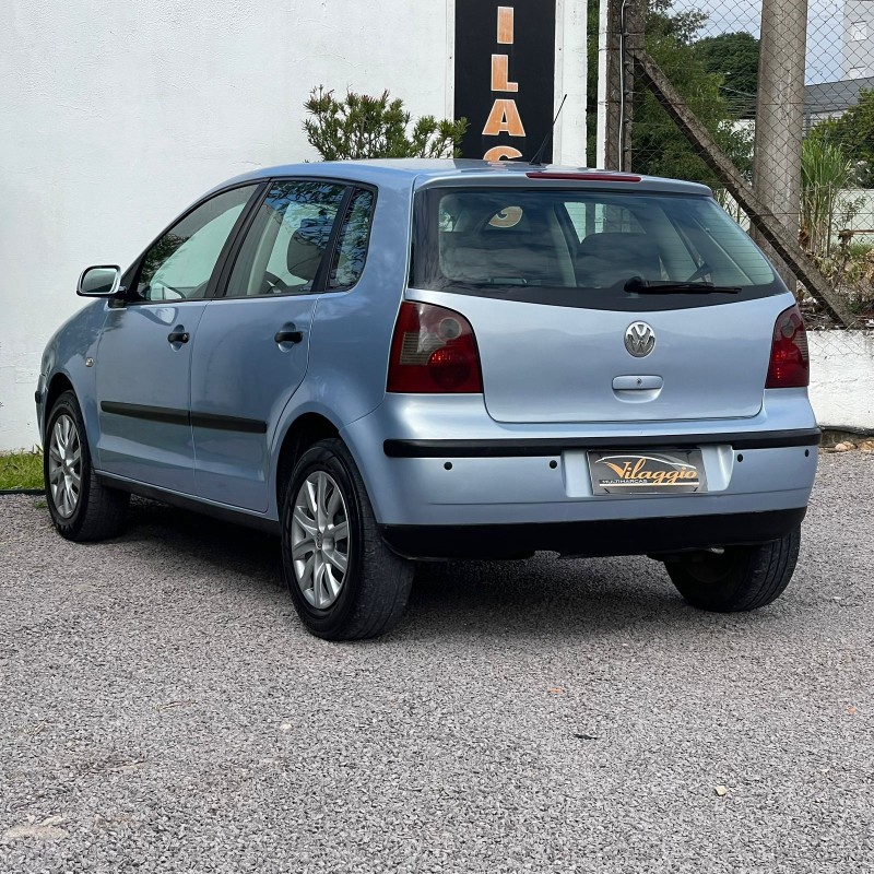 POLO 1.6 MI 8V FLEX 4P MANUAL - 2003 - CAXIAS DO SUL