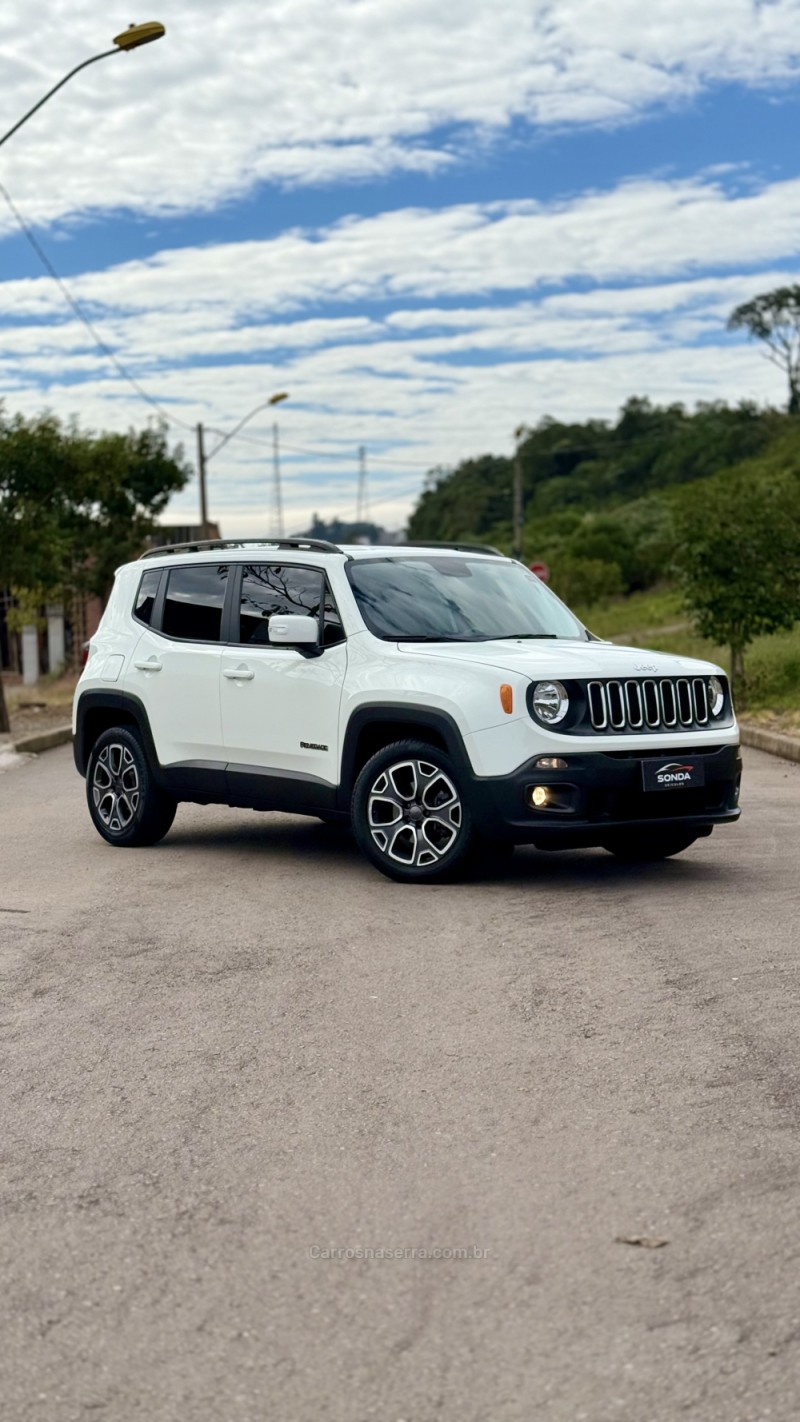 RENEGADE 1.8 16V FLEX LONGITUDE 4P AUTOMÁTICO - 2018 - FLORES DA CUNHA