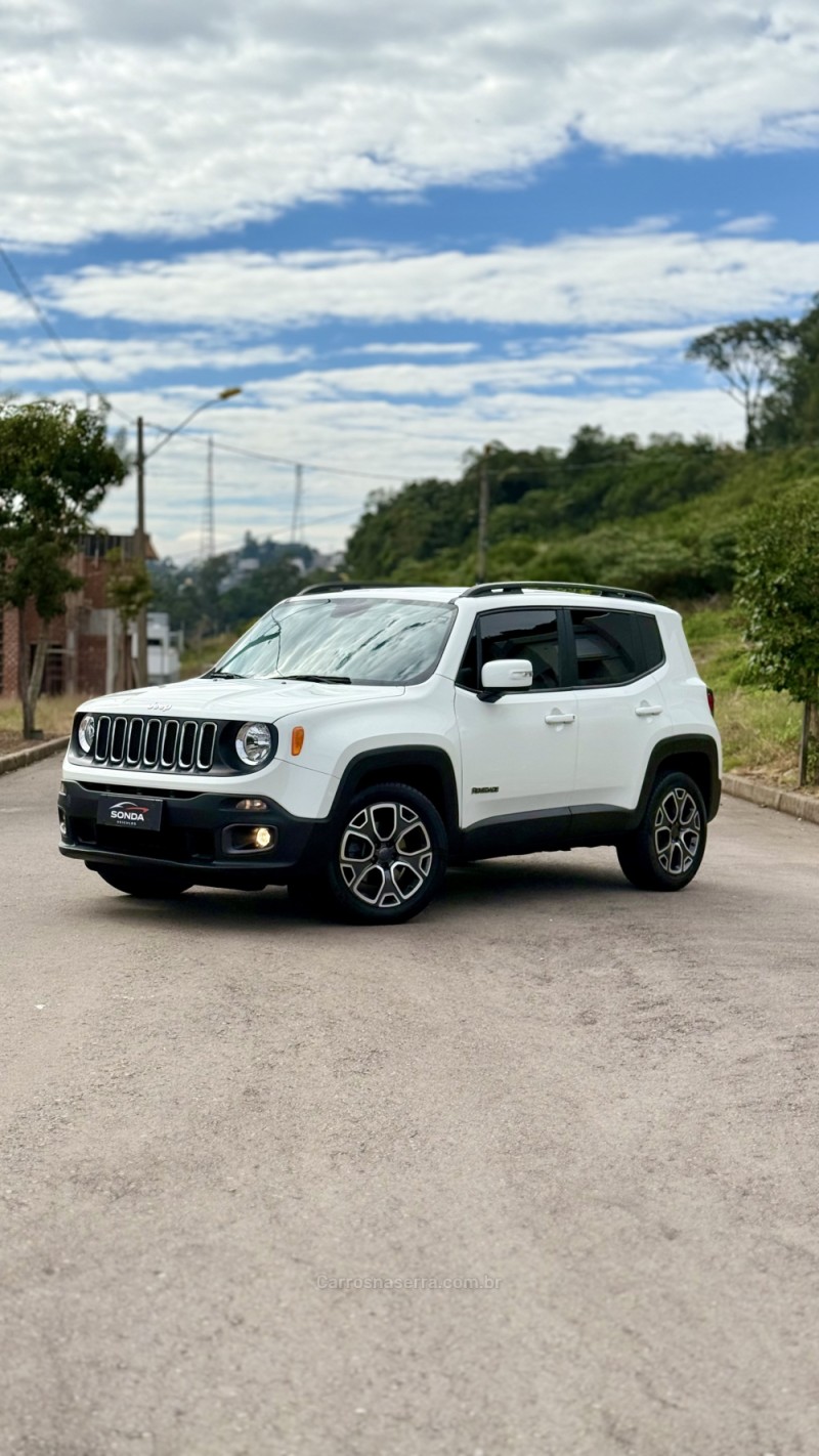 renegade 1.8 16v flex longitude 4p automatico 2018 flores da cunha