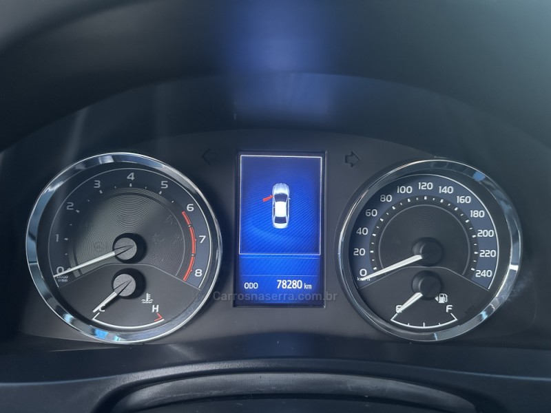 COROLLA 2.0 XEI 16V FLEX 4P AUTOMÁTICO - 2019 - NOVA PRATA