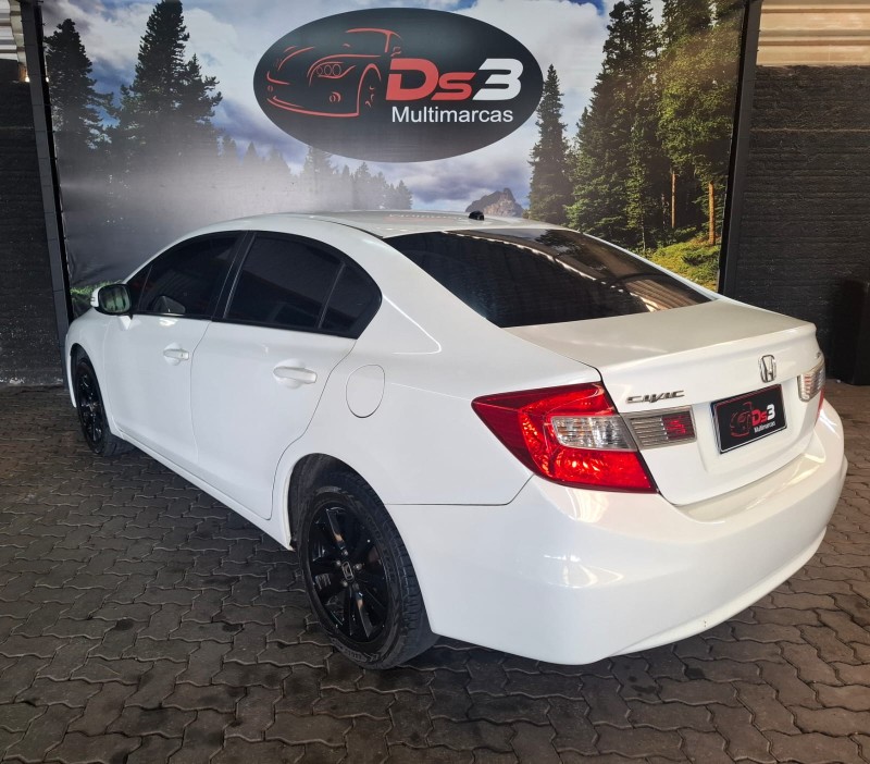 CIVIC 1.8 LXL 16V FLEX 4P MANUAL - 2012 - CAXIAS DO SUL