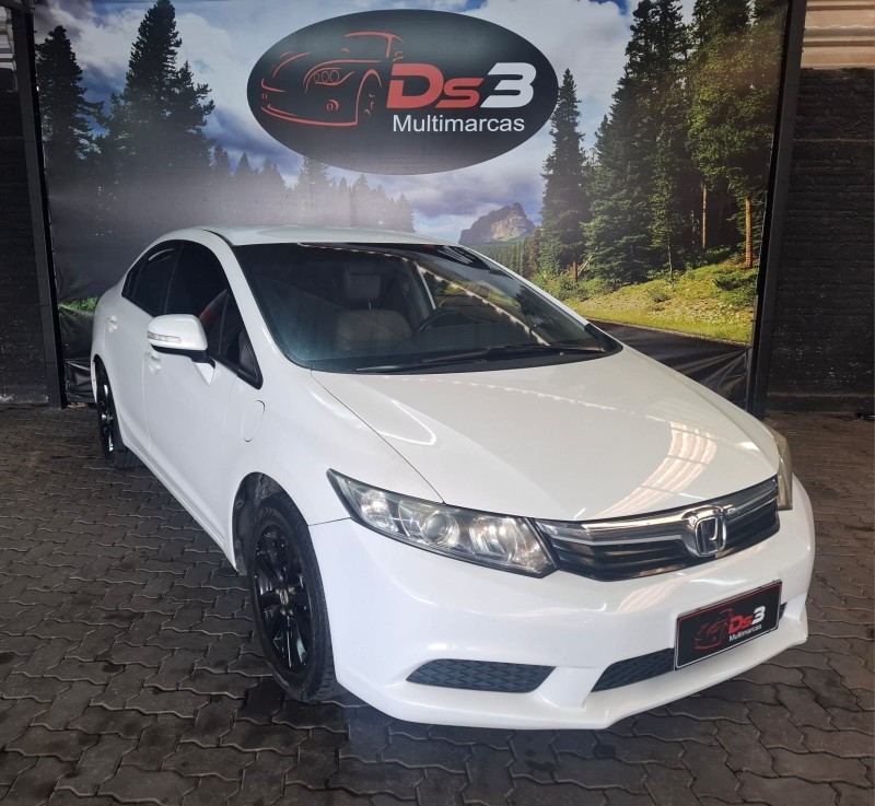 CIVIC 1.8 LXL 16V FLEX 4P MANUAL - 2012 - CAXIAS DO SUL