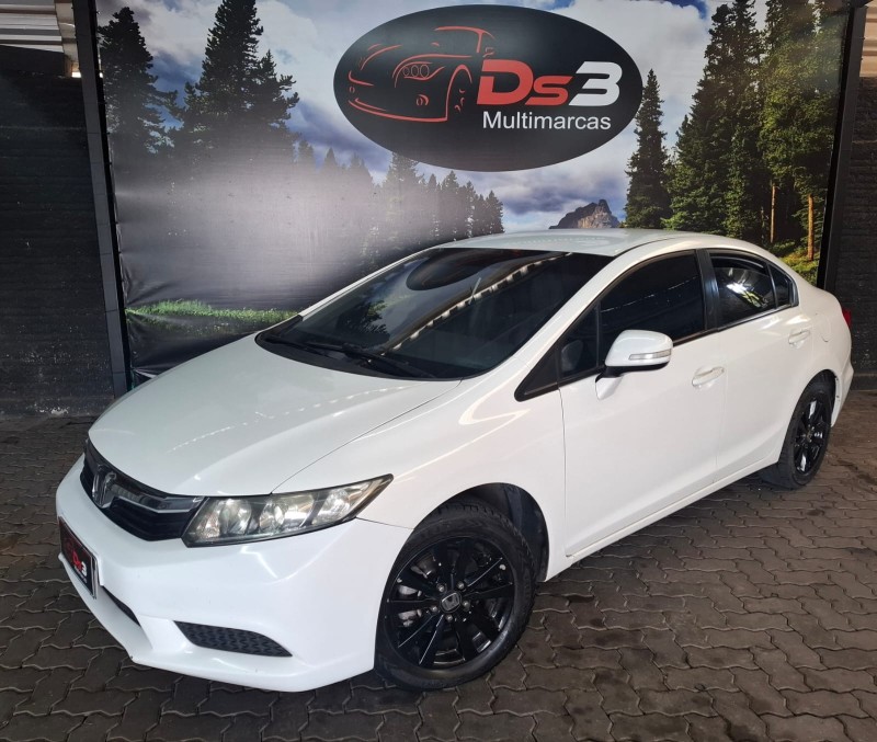 civic 1.8 lxl 16v flex 4p manual 2012 caxias do sul