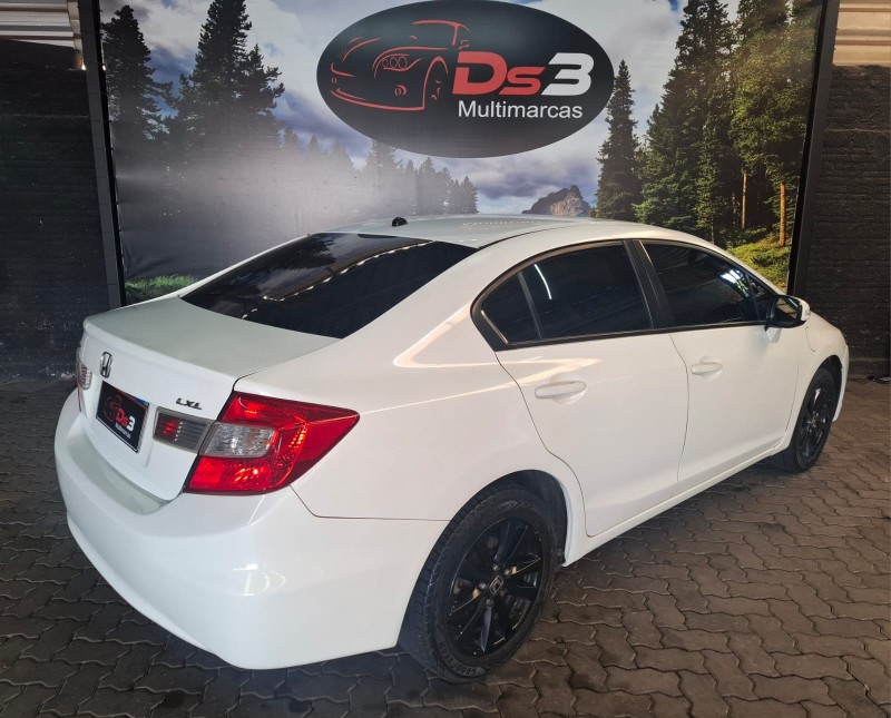 CIVIC 1.8 LXL 16V FLEX 4P MANUAL - 2012 - CAXIAS DO SUL