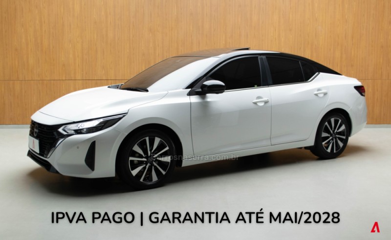 sentra 2.0 exclusive 16v gasolina 4p automatico 2025 garibaldi