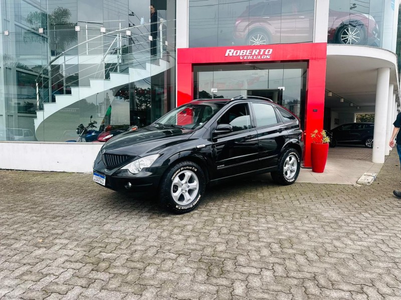 actyon 2.3 glx 4x2 16v 150cv gasolina 4p automatico 2011 bento goncalves