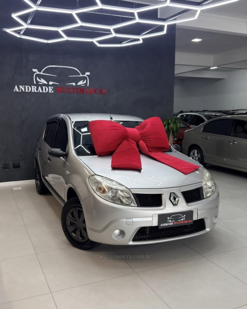 sandero 1.0 expression 16v flex 4p manual 2009 caxias do sul