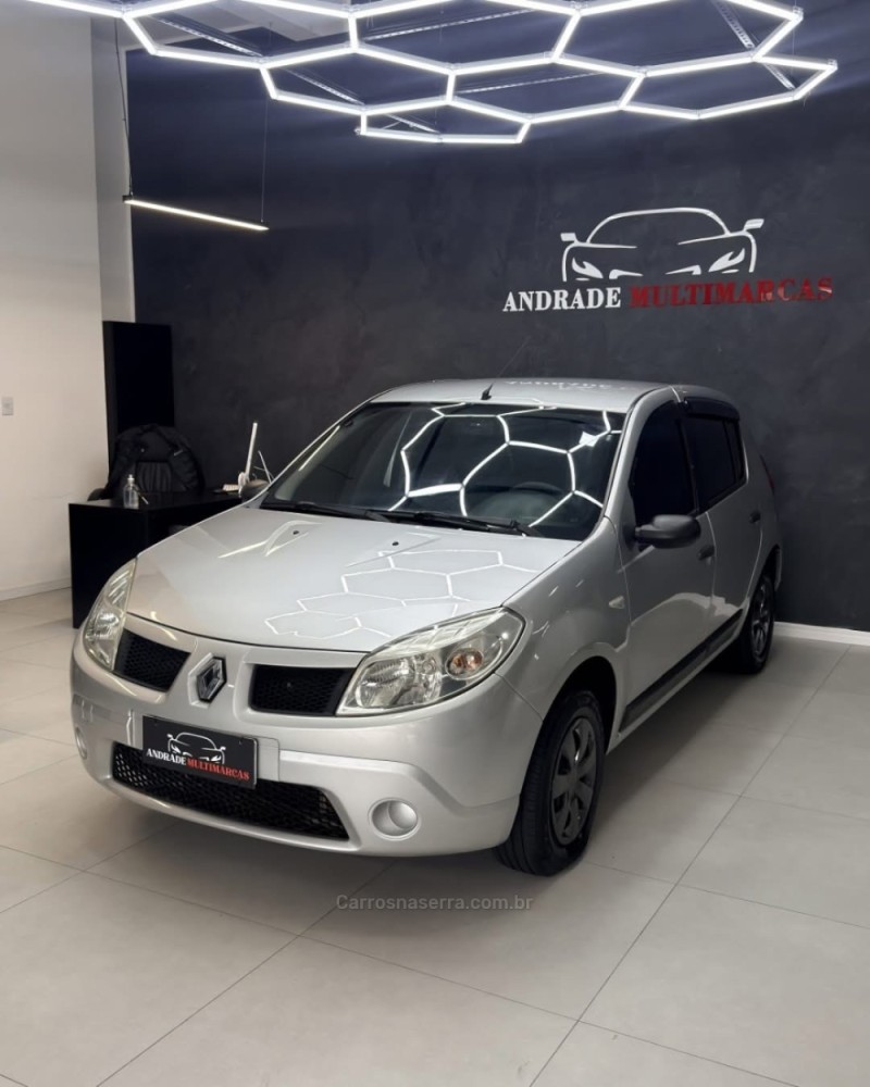 SANDERO 1.0 EXPRESSION 16V FLEX 4P MANUAL - 2009 - CAXIAS DO SUL