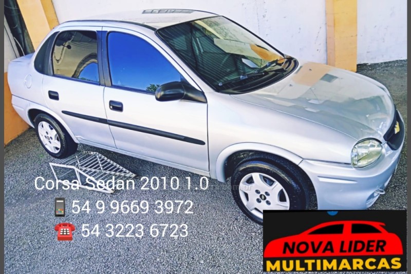 corsa 1.0 mpfi classic sedan life 8v flex 4p manual 2010 caxias do sul