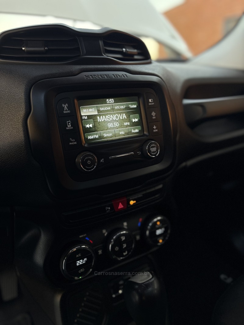 RENEGADE 1.8 16V FLEX LONGITUDE 4P AUTOMÁTICO - 2016 - CAXIAS DO SUL