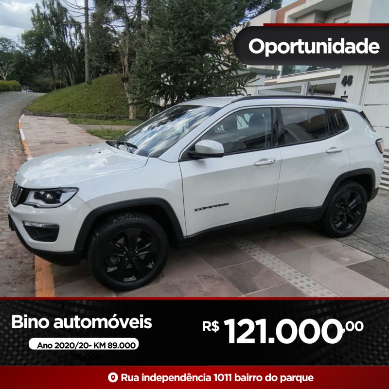 compass 2.0 16v diesel s limited 4x4 automatico 2020 farroupilha