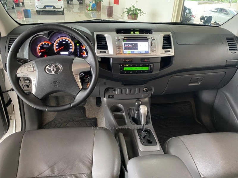HILUX 3.0 SRV 4X4 CD 16V TURBO INTERCOOLER DIESEL 4P AUTOMÁTICO - 2012 - LAJEADO