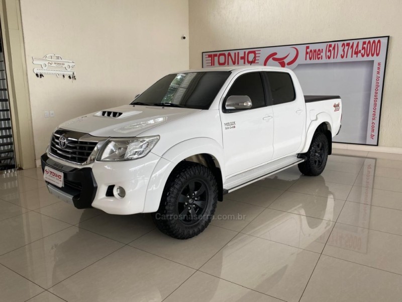 HILUX 3.0 SRV 4X4 CD 16V TURBO INTERCOOLER DIESEL 4P AUTOMÁTICO - 2012 - LAJEADO